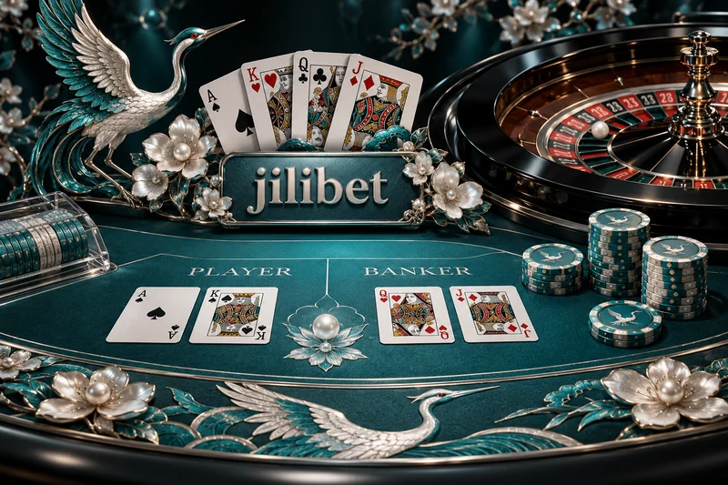 jilibet — orihinal na live casino game concept art sa turquoise and pearl silver