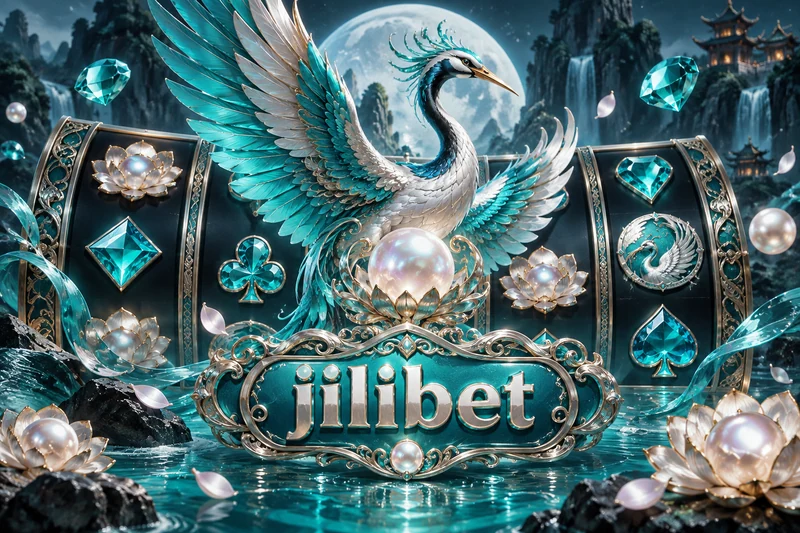 jilibet — orihinal na slots casino game concept art sa turquoise and pearl silver